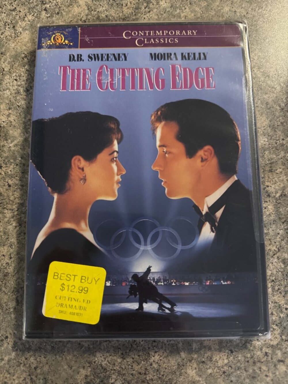The Cutting Edge DVD 1992 Romantic Comedy Drama Starring Moira Kelly & D.B. Swee